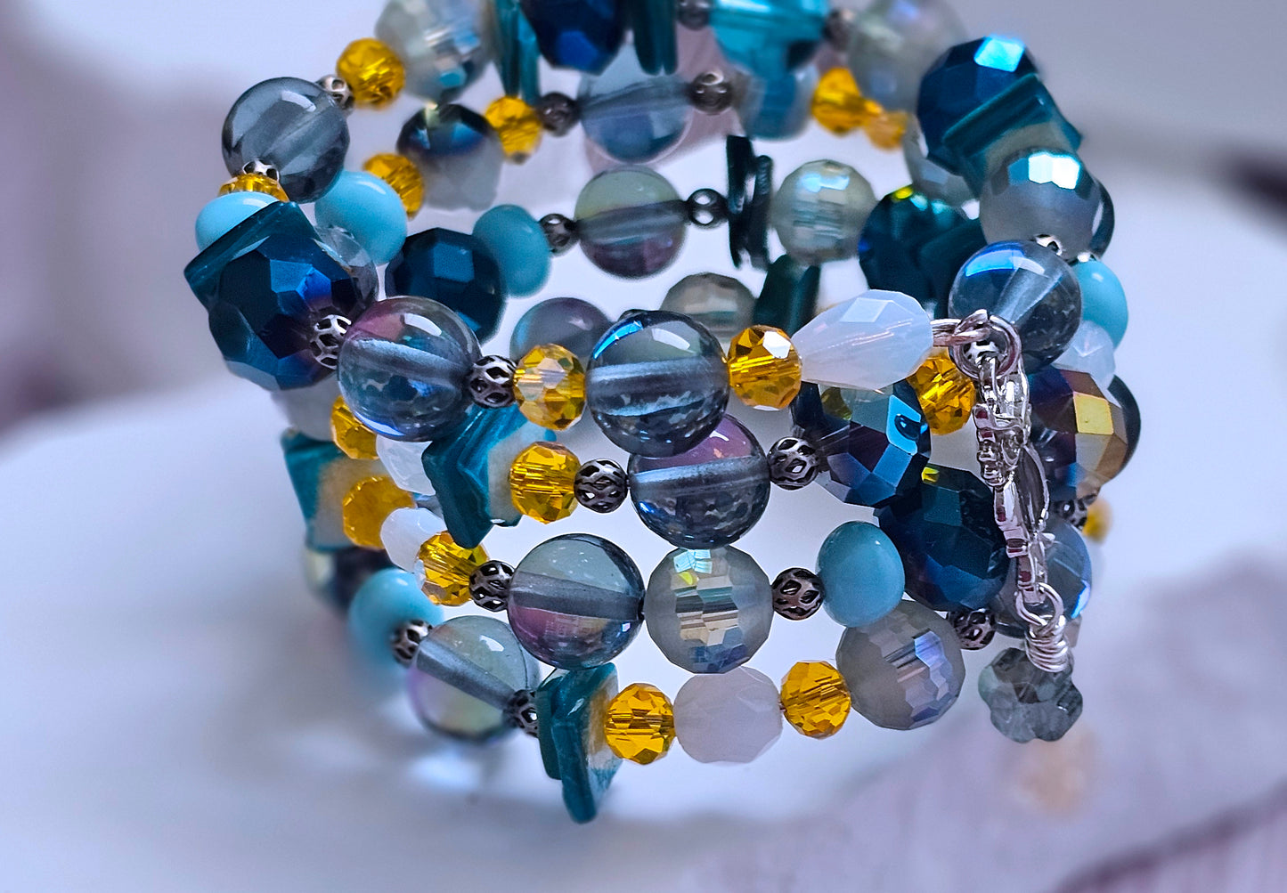 Ocean Breeze Multi-Strand Wrap Bracelet