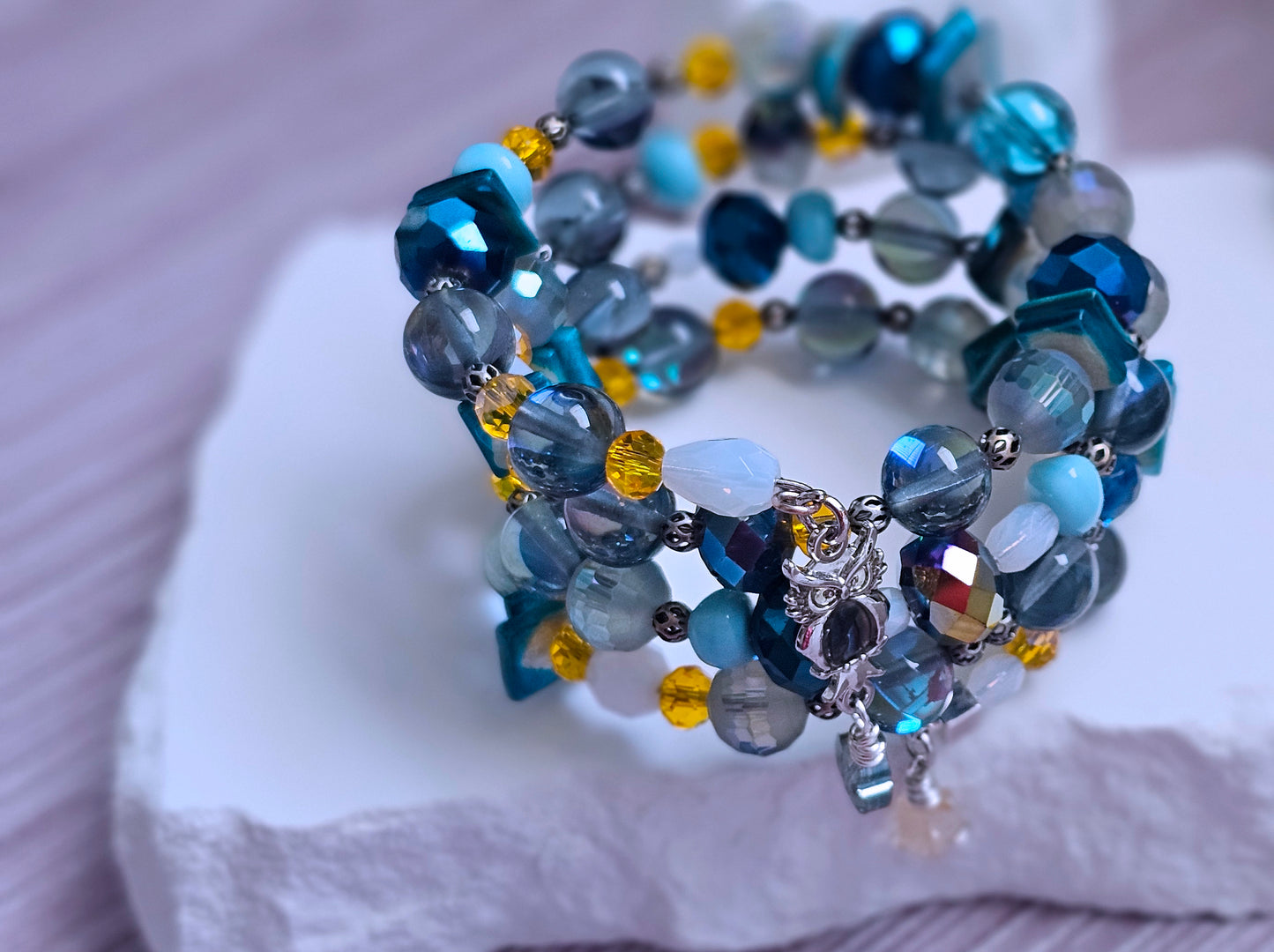 Ocean Breeze Multi-Strand Wrap Bracelet
